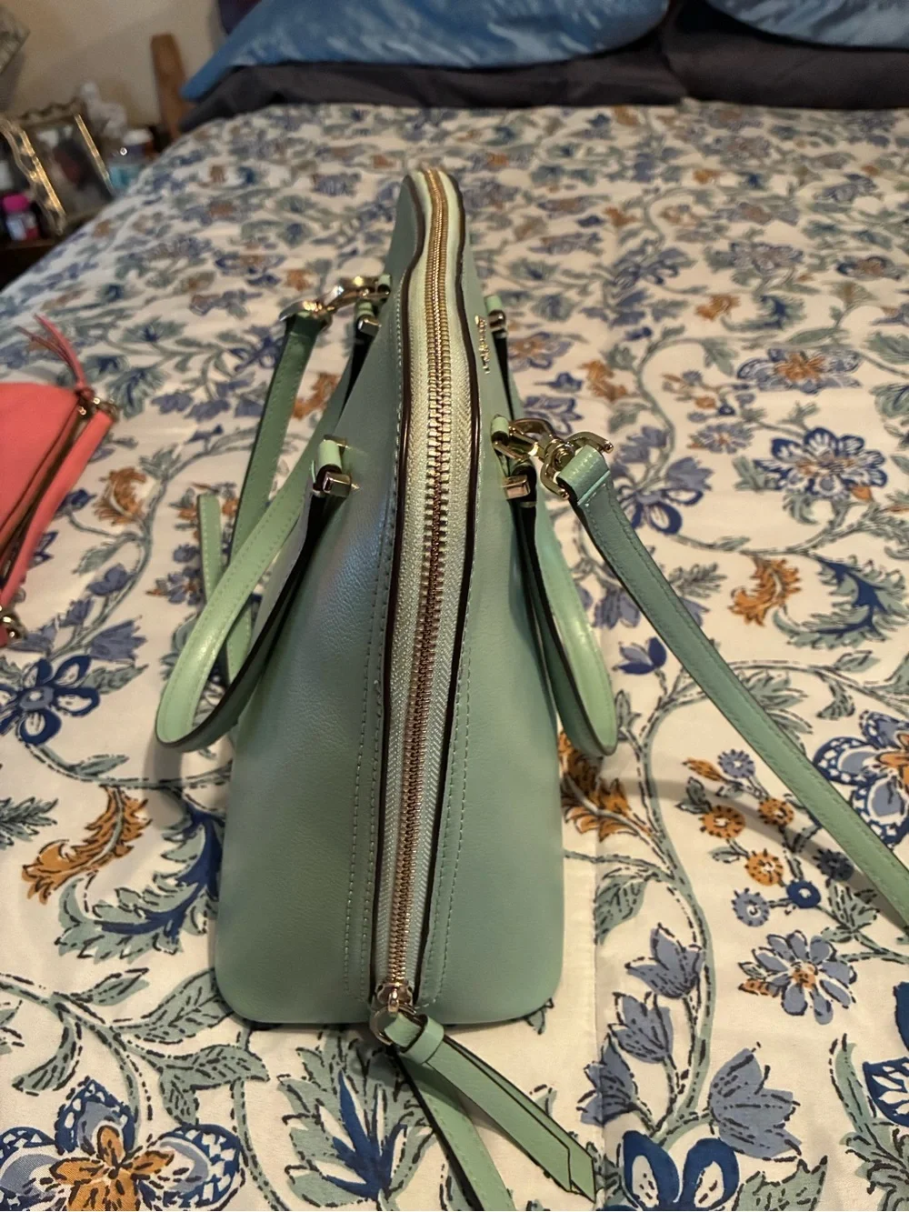 kate spade Mint Dome Satchel Crossbody